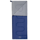 NILS CAMP Schlafsack Blau-Grau - leichter Sommerschlafsack für Camping, Trekking & Outdoor