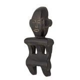 Bloomingville Harlee Dekofigur Schwarz Mangoholz 14 cm Skulptur Ethno Boho