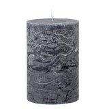 Bloomingville Rustic Kerze in Grau, 15cm, aus Paraffinwachs