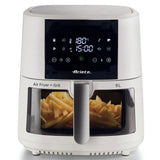 Ariete Air Fryer, Weiß, Heißluftfritteuse 9L, Touchscreen, 1500W