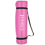 Yogamatte 183 x 61 x 1 cm Fitnessmatte Rosa Gymnastikmatte rutschfest | HMS YM03
