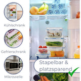 LocknLock PP Classic Vorratsdose 4,8 L mit Griff & Ablaufgitter, BPA-frei