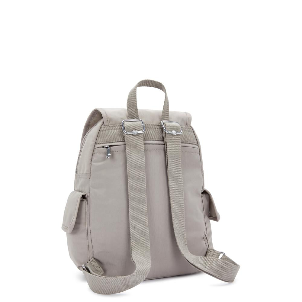 Kipling CITY PACK S, Kleiner Rucksack, Grey Gris (grau), 9L, Kompakt & Stylisch