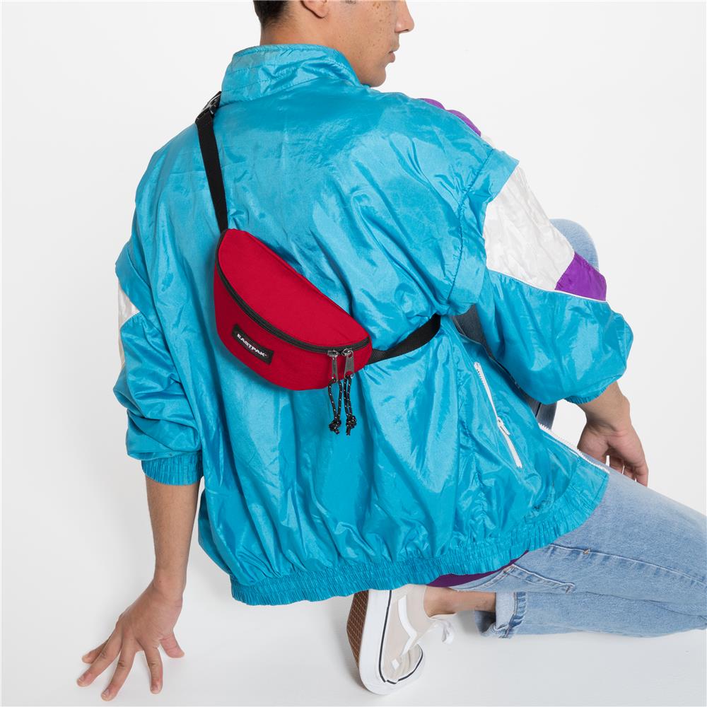 Eastpak SPRINGER, Kleine Umhängetasche, Sailor Red (rot), 2L, Bauchtasche
