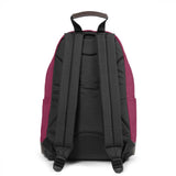 Eastpak WYOMING, Rucksack, Wine Burgundy (rot), 24L, mit Leder-Unterseite
