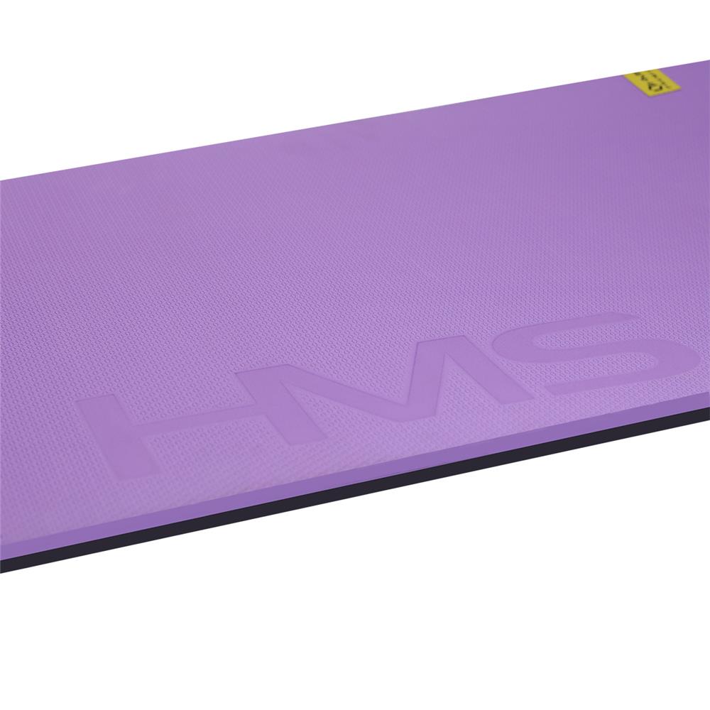 Fitnessmatte 110x55 cm 15 mm Violett/Schwarz | HMS Premium MFK01