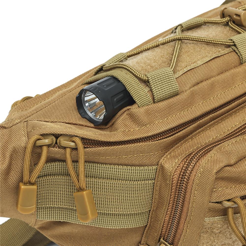 NILS CAMP Hüfttasche 3L in Sand - kompakte Outdoor Gürteltasche für Alltag, Sport & Reisen