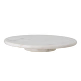 Bloomingville Ellin Drehteller Weiß Marmor 35,5 x 4 cm Servierplatte Dänisches Design