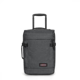 Eastpak TRANVERZ XXS, Kleiner Reisetrolley, Black Denim (grau), 25L, Rollkoffer mit 2 Rädern und TSA-Schloss