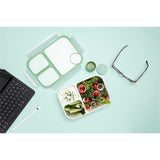 LocknLock Lunchbox 980ml, 3 Fächer, Saucenbehälter, BPA-frei