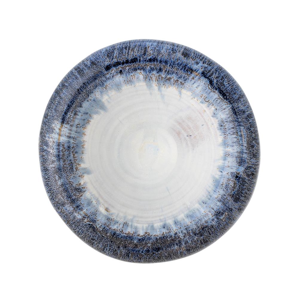 Bloomingville Finna Schale Blau Steingut 17x10,5cm 150ml