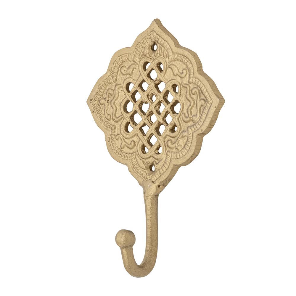 Bloomingville Regitze Haken in Gold, aus Aluminium
