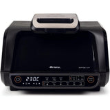 Ariete Air Fryer Grill, Schwarz, Heißluftfritteuse und Grill 8L, 1700W