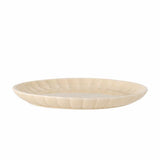 Bloomingville Latina Teller, Natur, 27 cm, Steingut, Speiseteller, dänisches Design
