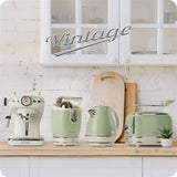 Ariete Vintage Zerkleinerer, Grün, Elektrischer Multizerkleinerer, 600ml, Retro Ice-Crusher