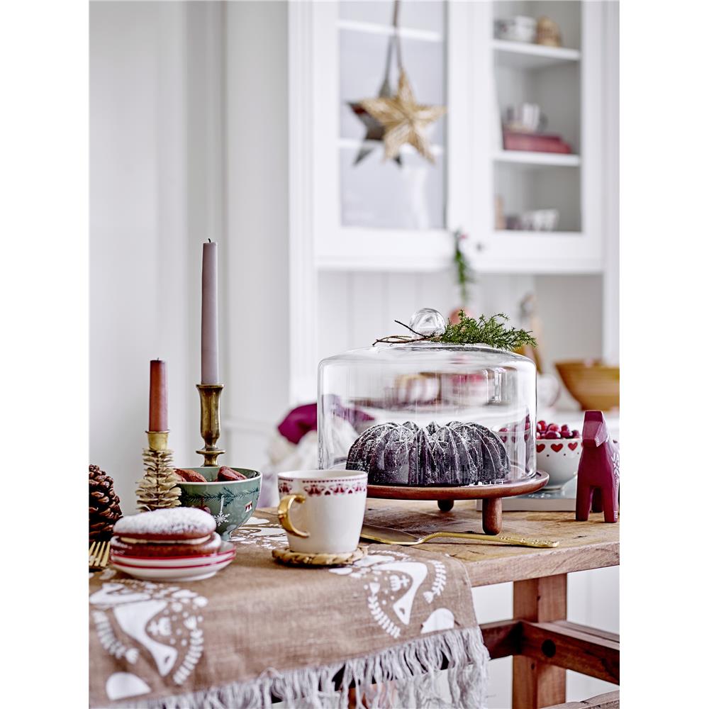 Bloomingville Jolly Schale 2er Set 500ml rot Herzen Müslischüssel Müslischale Bowl Weihnachten X-Mas dänisches Design