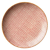 Bloomingville Carla Teller, 3er Set, Bunt, 25cm, Steingut, dänisches Design