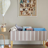 Bloomingville MINI Salam Bücherständer Braun Holz 90cm Kinderzimmer