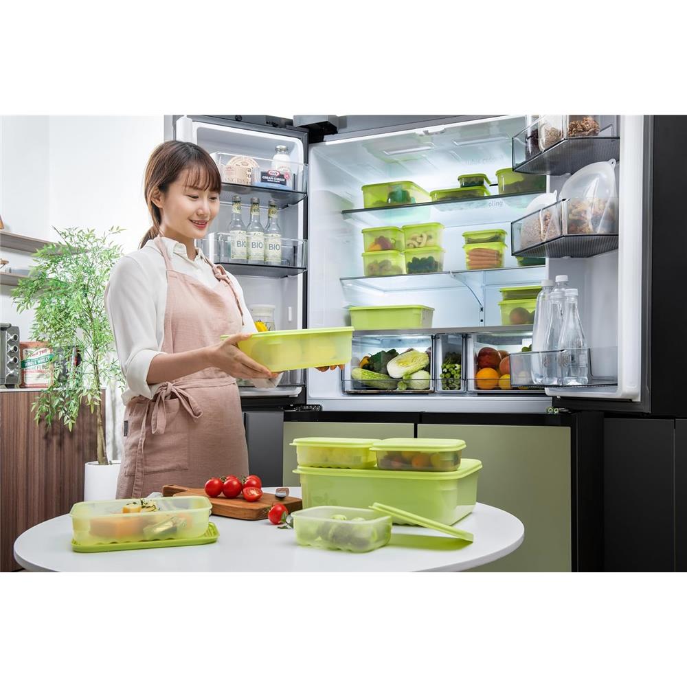 LocknLock Fresh Block 330 ml, 2-teilig, für Obst & Gemüse, BPA-frei