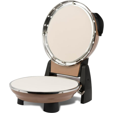 G3Ferrari elektrischer Pizzaofen Napoletana mit Pizzastein Pizzamaker 1200W für Pizza Ø 31cm Kupfer Limitierte Edition