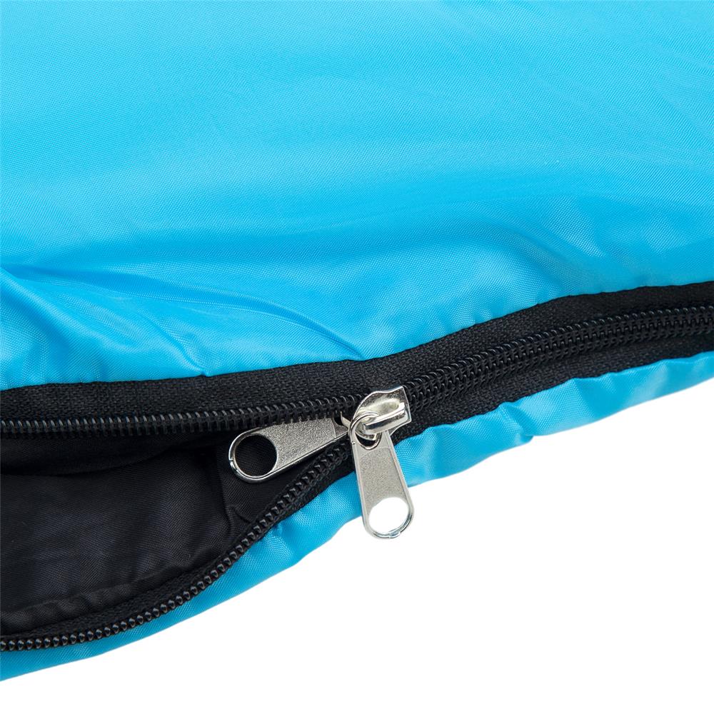 NILS CAMP Schlafsack Blau-Schwarz - leichter Sommerschlafsack für Camping, Trekking & Outdoor