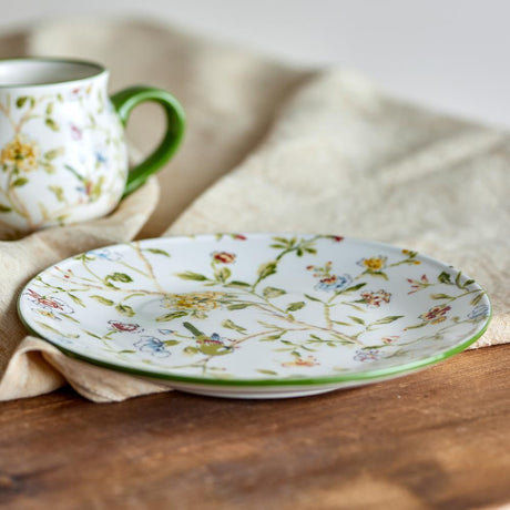 Bloomingville Bloomie Teller 20,5 cm Steingut, 4er-Set, mehrfarbig