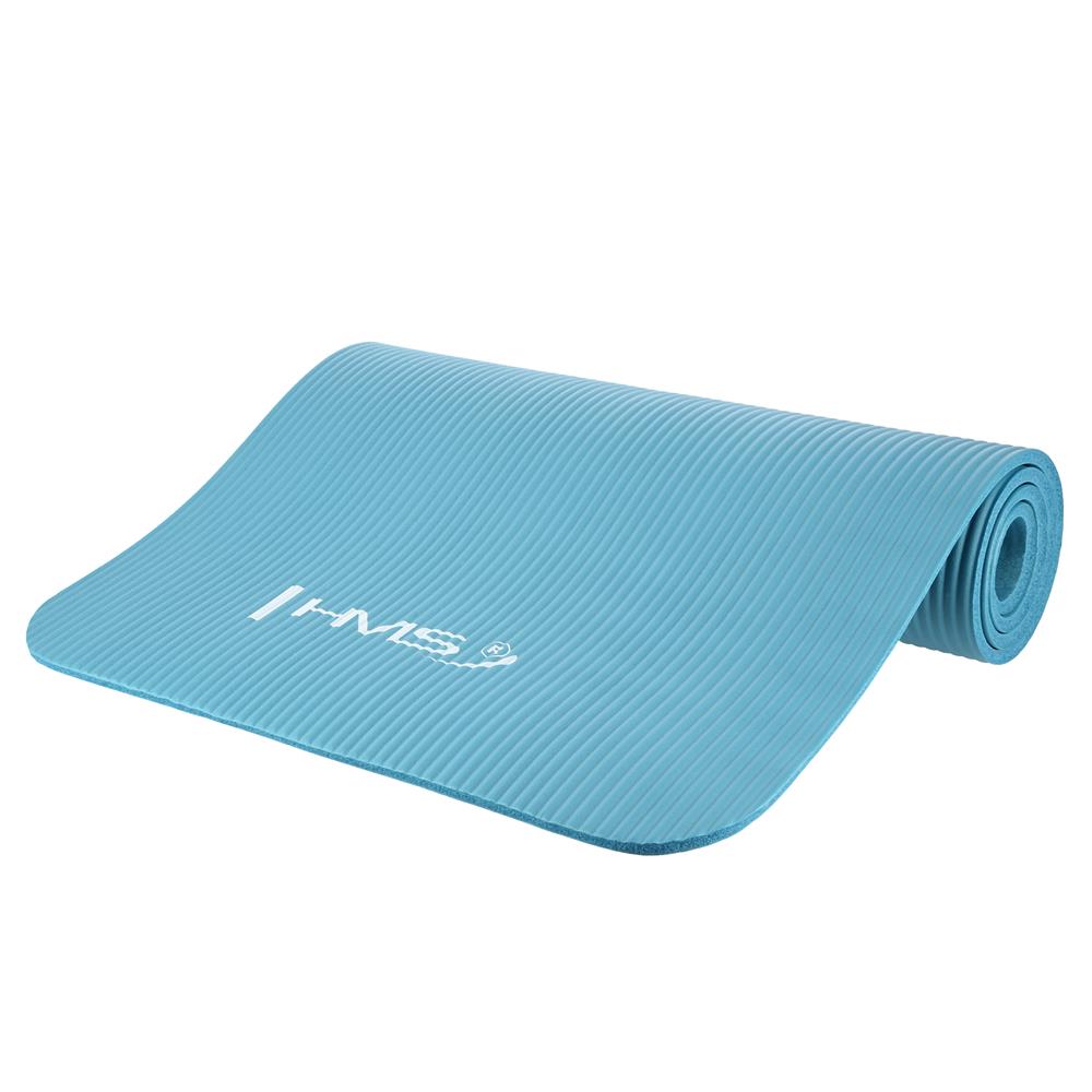 Yogamatte 183 x 61 x 1,2 cm Fitnessmatte Blau Gymnastikmatte rutschfest | HMS YM07