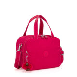 Kipling MIYO, isolierte Lunchbox Tasche mit Trolleyschlaufe, 8L, True Pink (pink)
