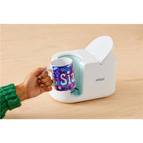 Cricut Keramikbecher Blank 350 ml Weiß 2 Stück Tassenrohling bedruckbar Kaffeetasse Trinkbecher