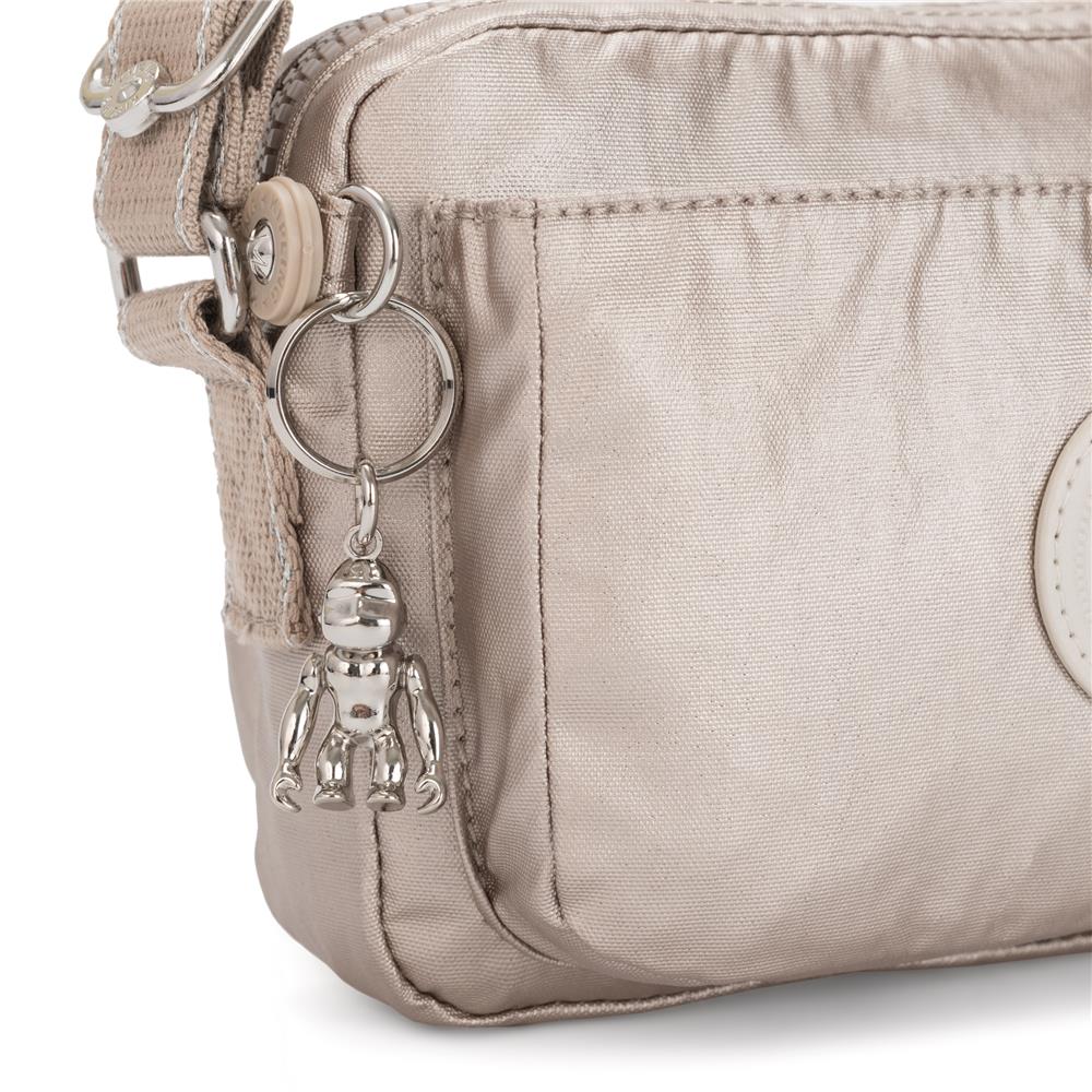 Kipling ABANU Medium Umhängetasche Metallic Glow 4 Liter