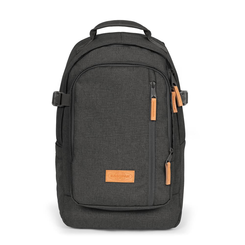 Eastpak SMALLKER, Rucksack, CS Black Denim2 (grau), 26L, mit Flaschenhalter und Laptopfach