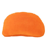 Bloomingville Navelina Kissen Gelb – Orangenscheiben‑Deko-Kissen mit Perlen 38x23 cm