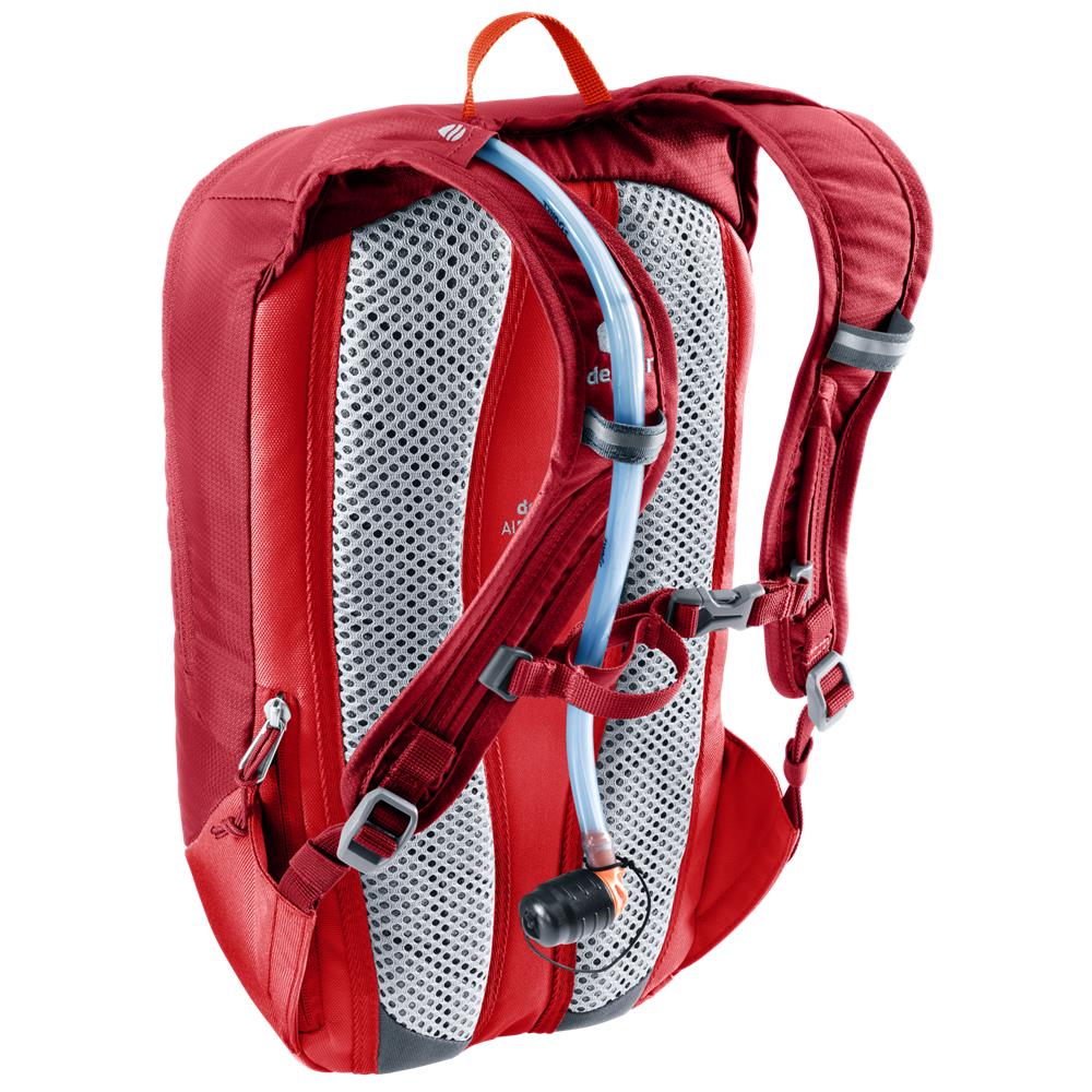 deuter Junior Bike, Fahrradrucksack, masala-cherry (rot), 8L, Kinderrucksack