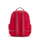 Kipling SEOUL L, Großer Rucksack, True Pink (pink), 27L, mit 15-Zoll-Laptopfach