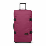Eastpak TRANVERZ M, Reisetrolley, Wine Burgundy (rot), 78L, Rollkoffer mit 2 Rädern und TSA-Schloss
