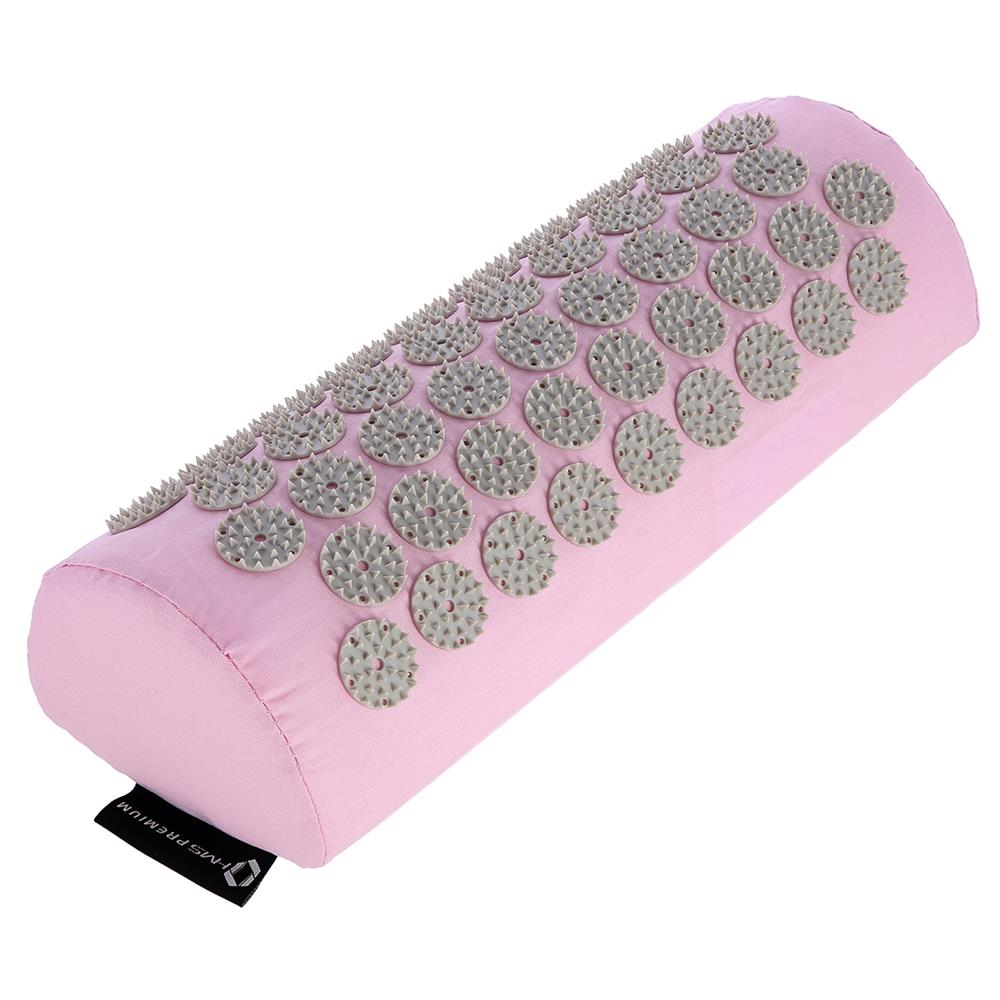 Akupressurmatte mit Kissen Rosa/Grau 15444 Punkte | HMS Premium AKM04