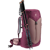 deuter AC Lite 28 SL, Wanderrucksack, ashrose-cassis (braun), 28L
