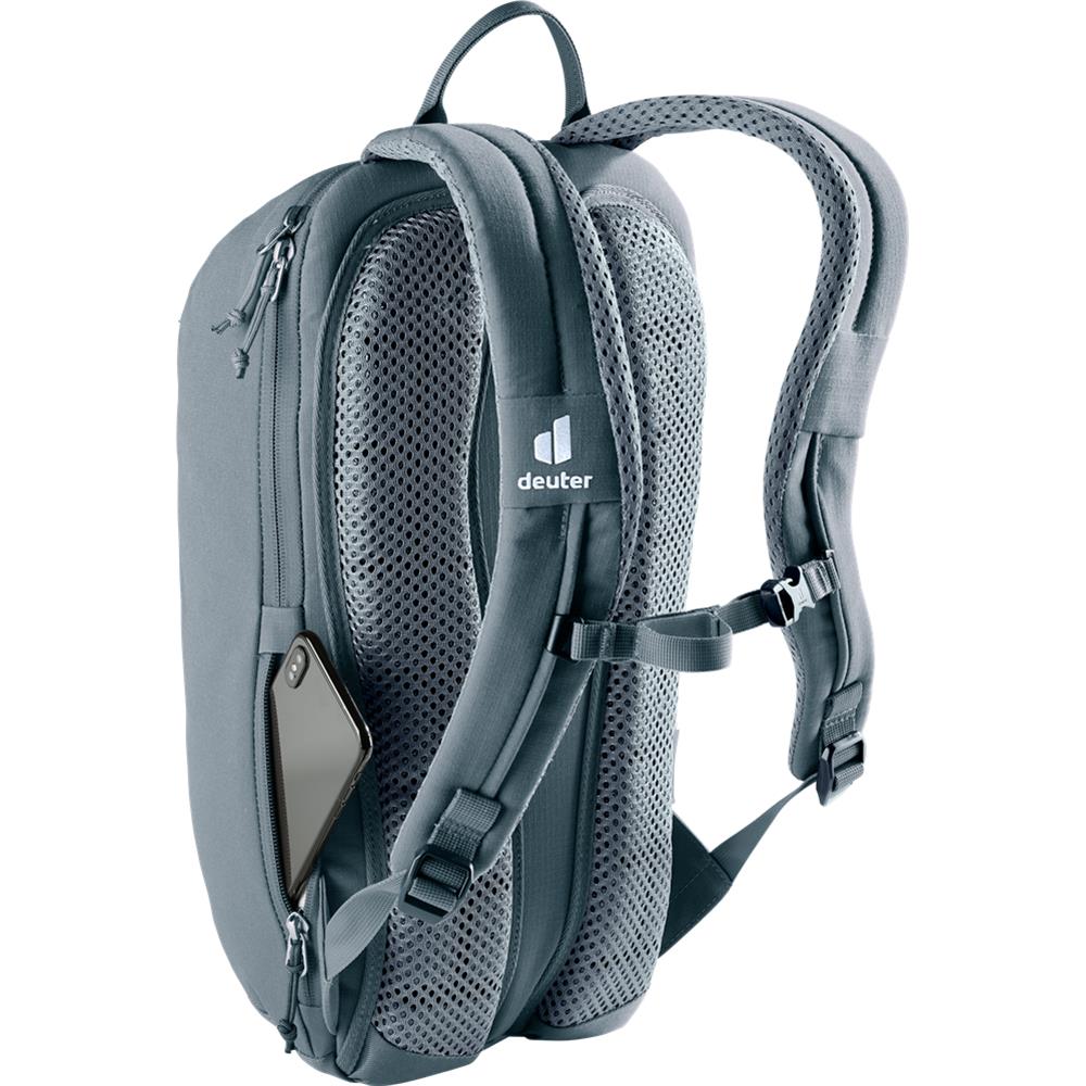 deuter Stepout 12, Rucksack, black (schwarz), 12L, mit Flaschenhalter und Tabletfach