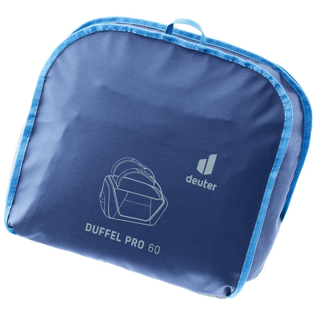 deuter Duffel Pro 60, Reisetasche, neptune-nightblue (blau), auch als Rucksack tragbar