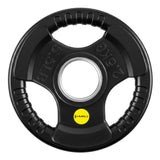 Hantelscheibe 2,5 kg Gummiert 50 mm mit Tri-Grip-Griffe | HMS TOK02 PRO