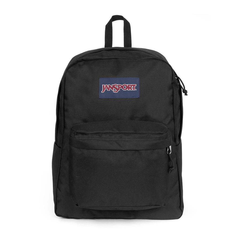 JanSport SuperBreak One Rucksack in Schwarz – leichter Schul‑ & Freizeitrucksack mit 25 L Volumen