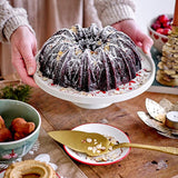 Bloomingville Yule Schale, 2er Set – Schüsseln in den klassischen Weihnachtsfarben, Ø14 cm, dänisches Design
