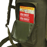 NILS CAMP Militärrucksack Eagle 70L Grün - Trekking Rucksack Outdoor Camping Survival