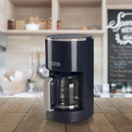 Ariete Breakfast Filterkaffeemaschine, Dunkelgrau, 12 Tassen Kaffeemaschine, Klassisches Design