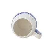 Bloomingville Lyre Tasse Blau Steingut D8xH8 cm 4er Set – aquarellartige Tassen