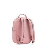 Kipling SEOUL S, Kleiner Schulrucksack mit 11-Zoll-Tabletfach, 14L, Bridal Rose (rosa)