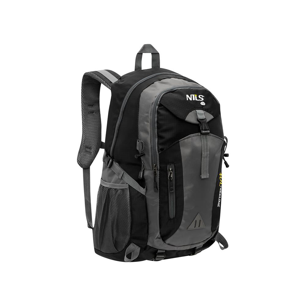 NILS CAMP Trekkingrucksack Treeline 40L Schwarz - Outdoor Rucksack Wandern Camping