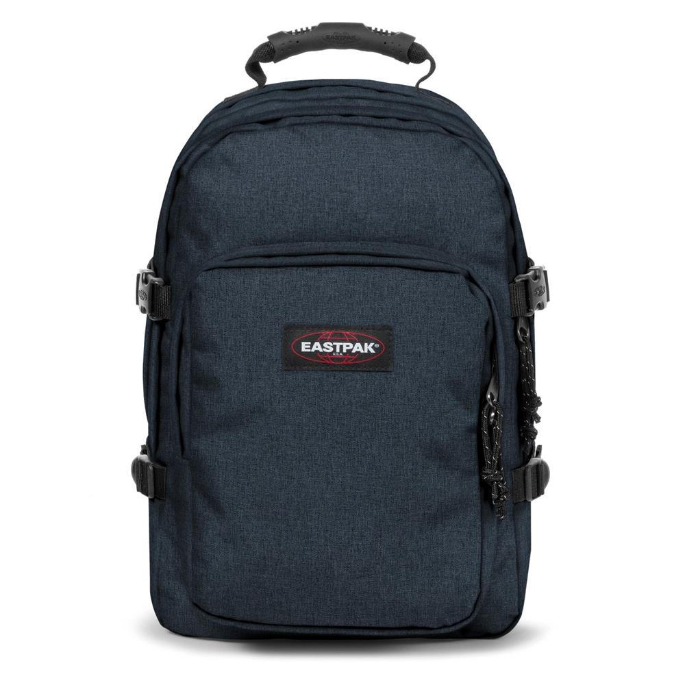 Eastpak PROVIDER, Großer Rucksack, Triple Denim (blau), 33L, mit Flaschenhalter und Laptopfach