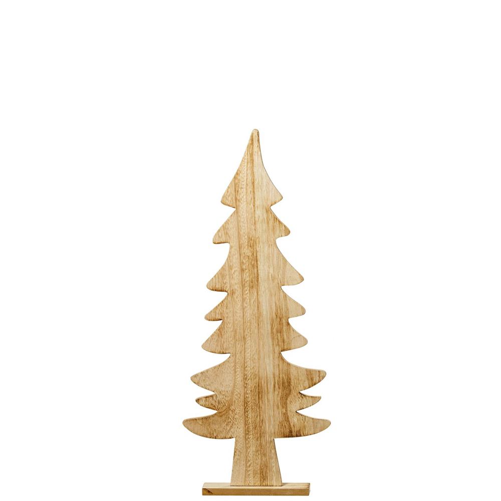 BOLTZE Dekoaufsteller Baum Kjell 30cm Holzdekoration Weihnachtsbaum Tannenbaum