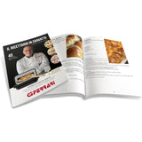 G3Ferrari Pizzaofen Pizza Pro silber elektrischer Pizzaofen Pizzamaker bis 450°C Display Schamottsein Selbstreinigungsprogramm